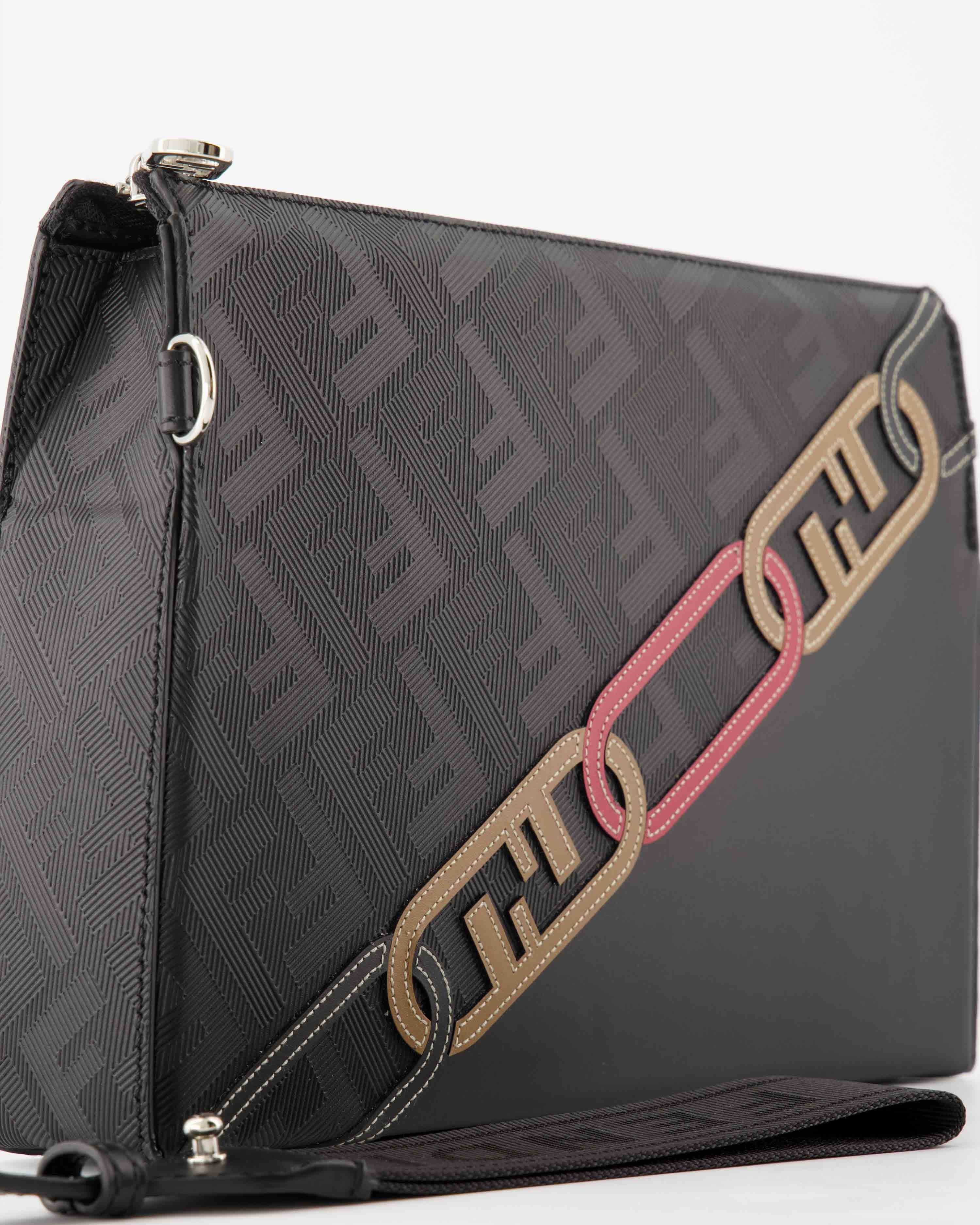 Bolsas pequenas Pochette Fendi O'Lock Fendi Preto Homme
