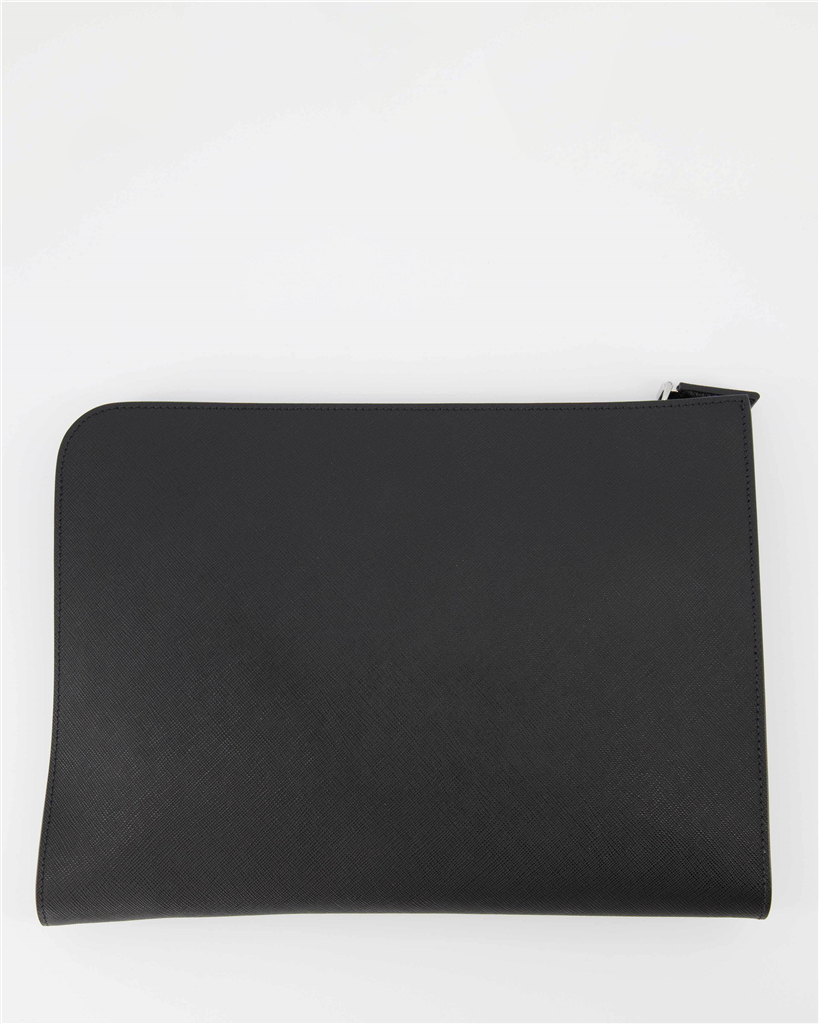 Bolsitas Pochette Saffiano Prada Negro Homme
