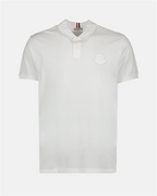 Polos Polo à logo Moncler Blanco Homme
