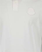 Polos Polo à logo Moncler Blanco Homme