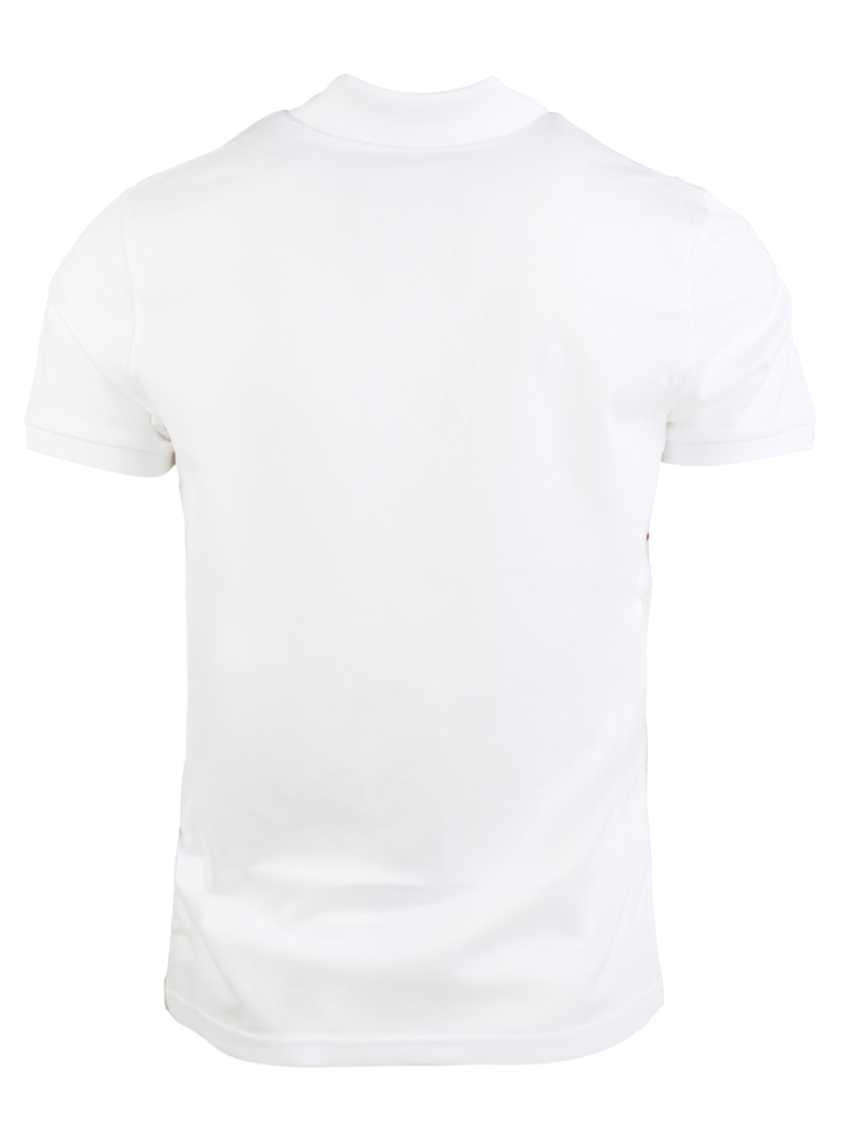 Polos Polo à logo Moncler Blanco Homme