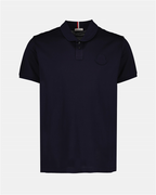 Polo shirts Logo polo shirt Moncler Blue Man