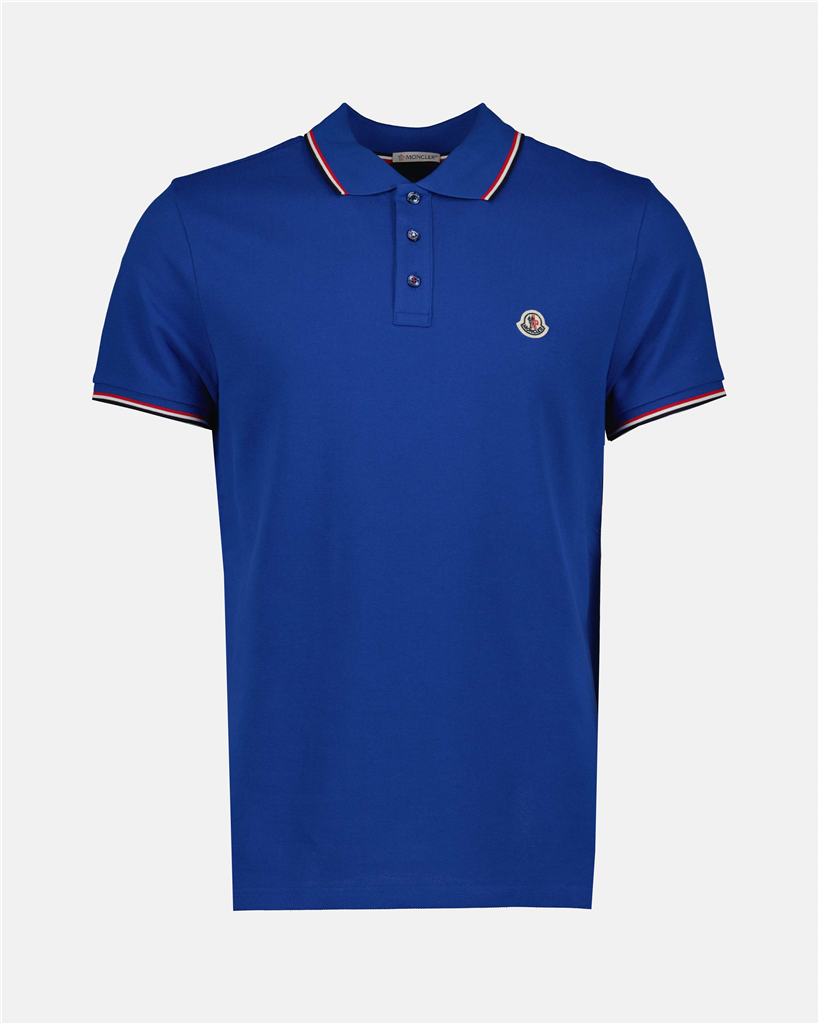 Polos Polo à logo Moncler Azul Homme