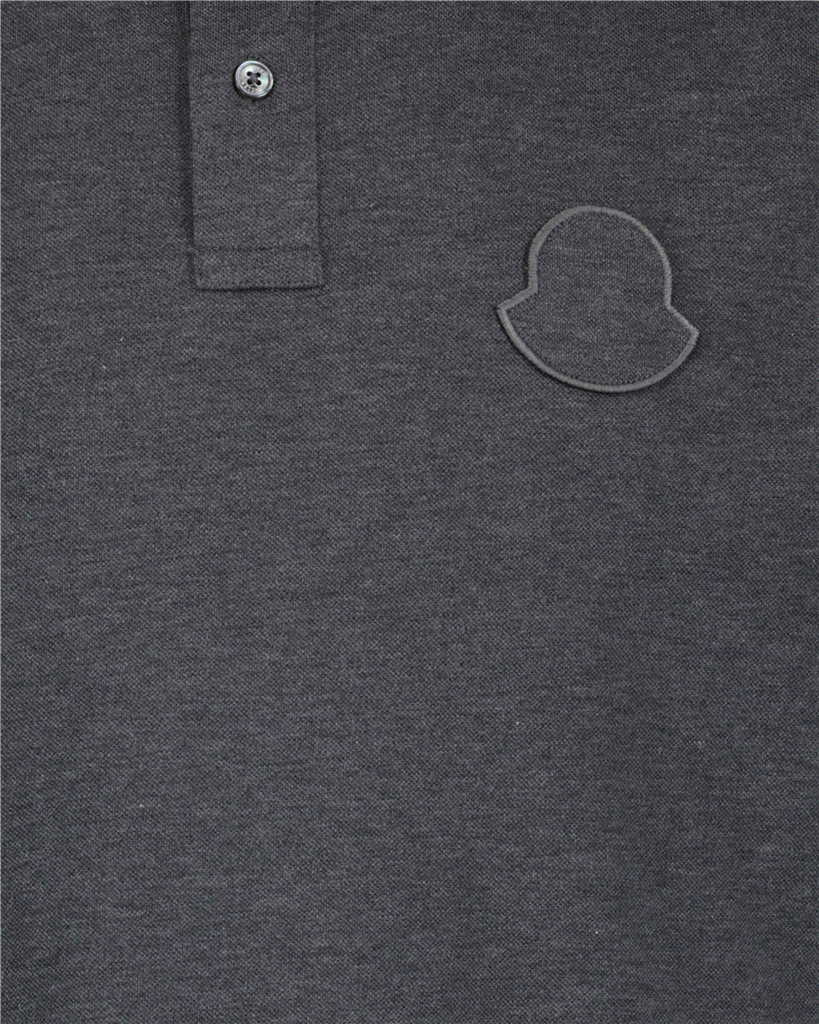 Polos Polo à logo Moncler Gris Homme