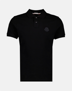 Polos Polo à logo Moncler Negro Homme
