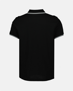 Polos Polo à logo Moncler Negro Homme