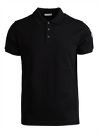 Polos Polo à logo Moncler Preto Homme