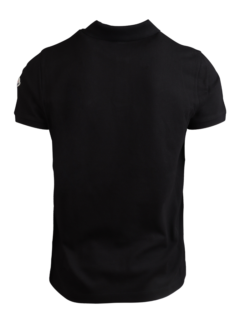Polos Polo à logo Moncler Preto Homme