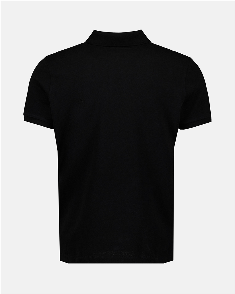 Polos Polo à logo Moncler Negro Homme
