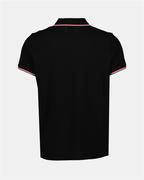 Polos Polo à logo Moncler Negro Homme