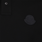 Polos Polo à logo Moncler Negro Homme