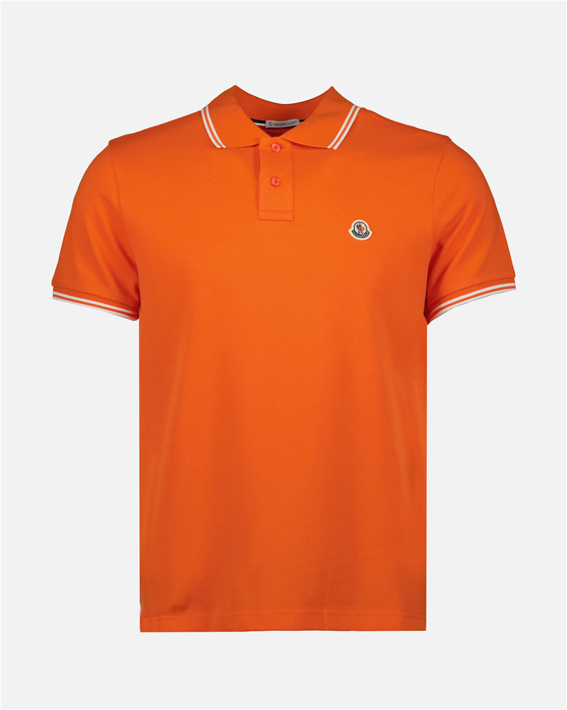 Polos Polo à logo Moncler Naranja Homme