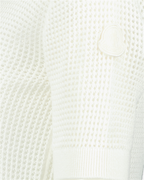 Polos Polo ajouré Moncler Blanc Femme