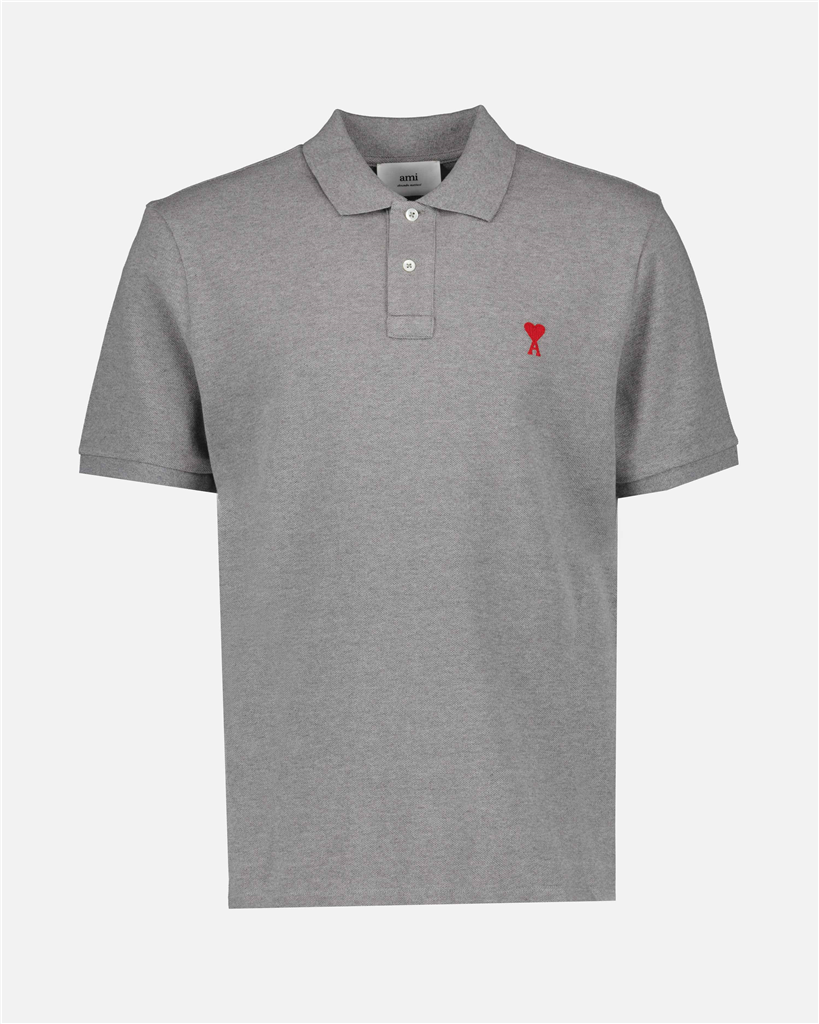 Polos Polo Ami de cœur Ami PARIS Gris Homme