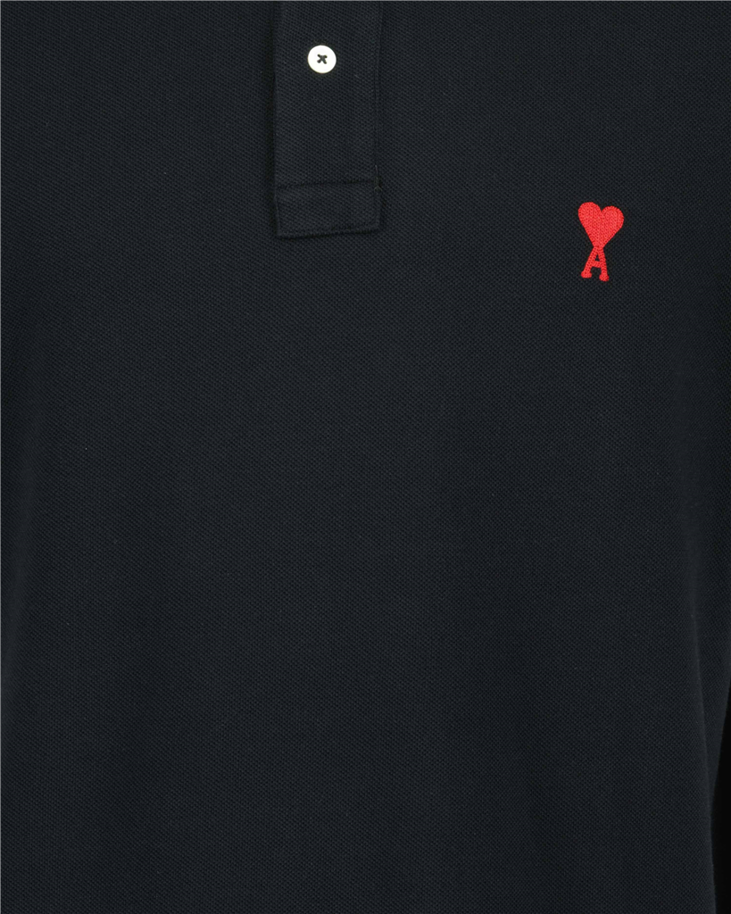 Polos Polo Ami de cœur Ami PARIS Negro Homme