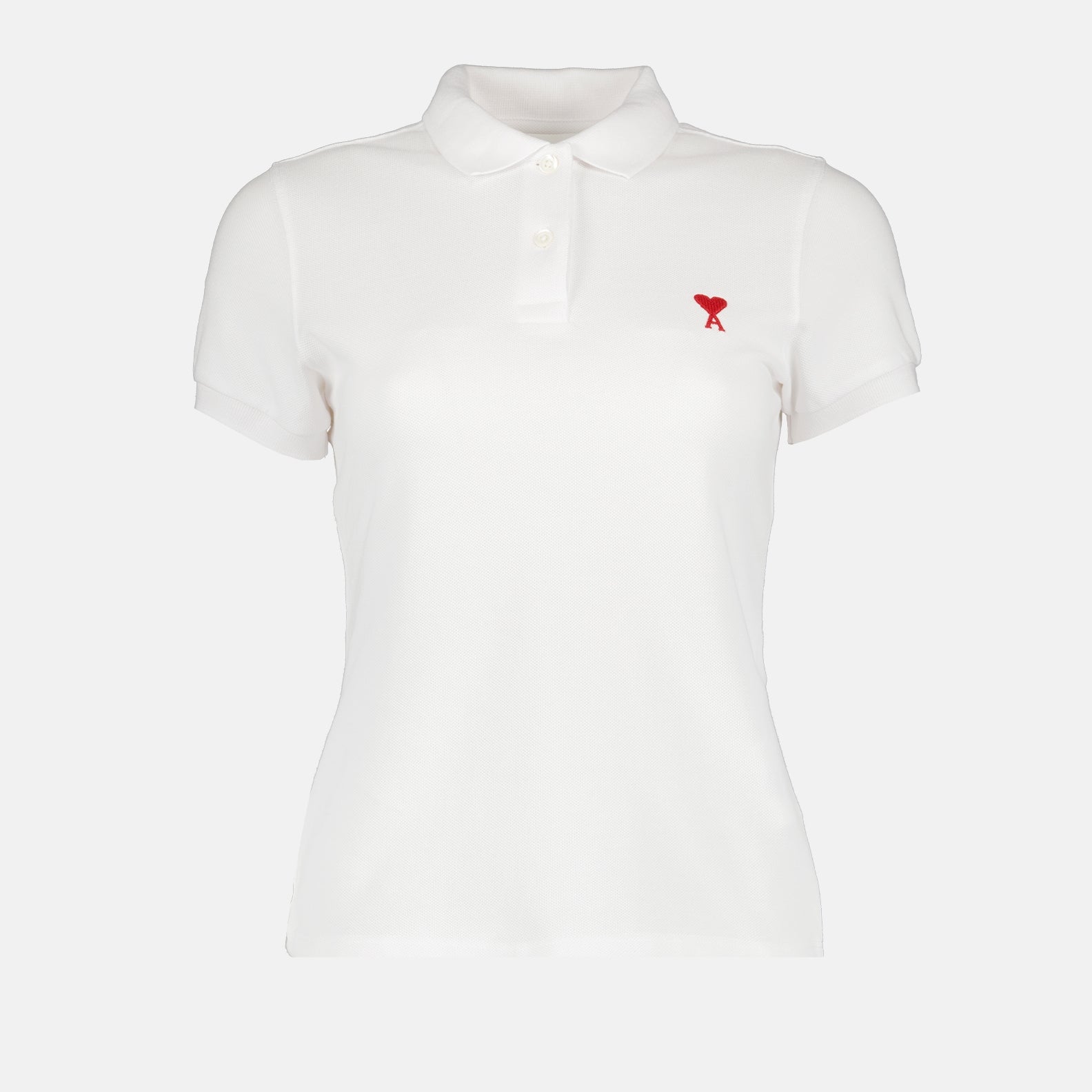 Polos Polo Ami de Coeur Ami PARIS Blanco Femme