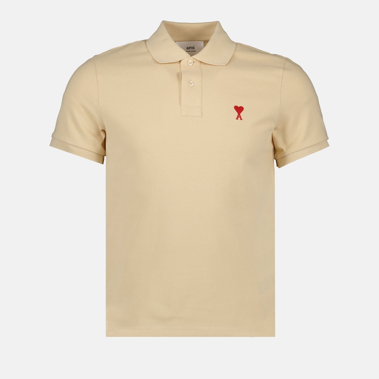 Polos Polo Ami de Coeur Ami PARIS Beige Homme