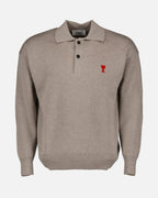 Polos Polo Ami de Coeur Ami PARIS Beige Homme