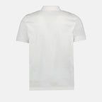 Polo shirts Logo polo shirt Prada White Man