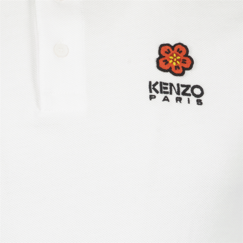 Polos Polo Boke Flower Kenzo Blanco Homme