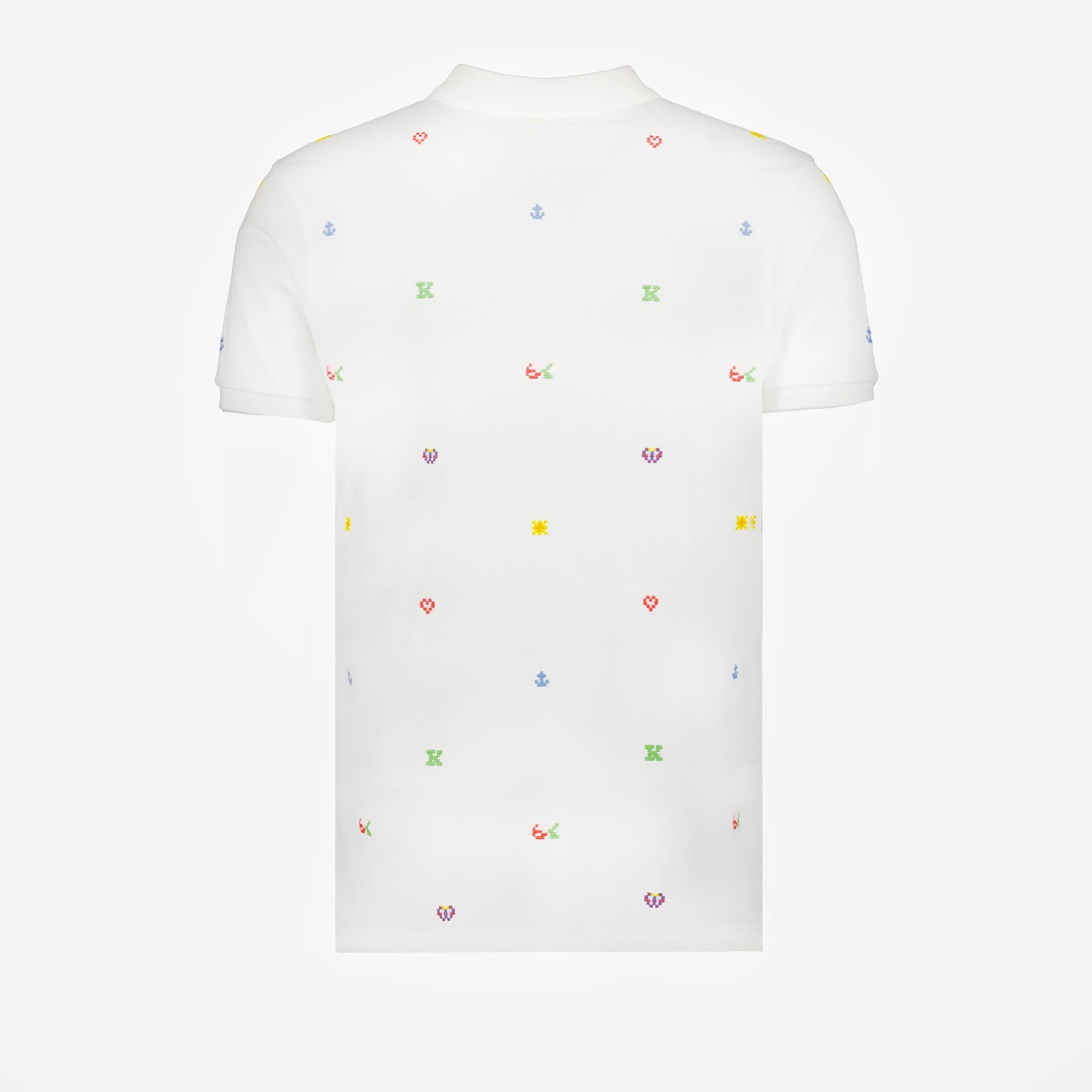 Polos Polo Kenzo Pixel Kenzo Branco Homme