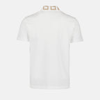 Polos Polo Medusa Greca Versace Branco Homme
