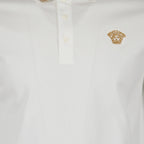 Polos Polo Medusa Greca Versace Branco Homme