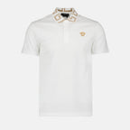 Polos Polo Medusa Greca Versace Branco Homme
