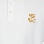 Camisetas Polo Teddy Moschino Blanco Homme