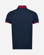 Polos Polo à logo et liseré Moncler Azul Homme
