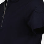 Polos Polo à zip Moncler Azul Homme