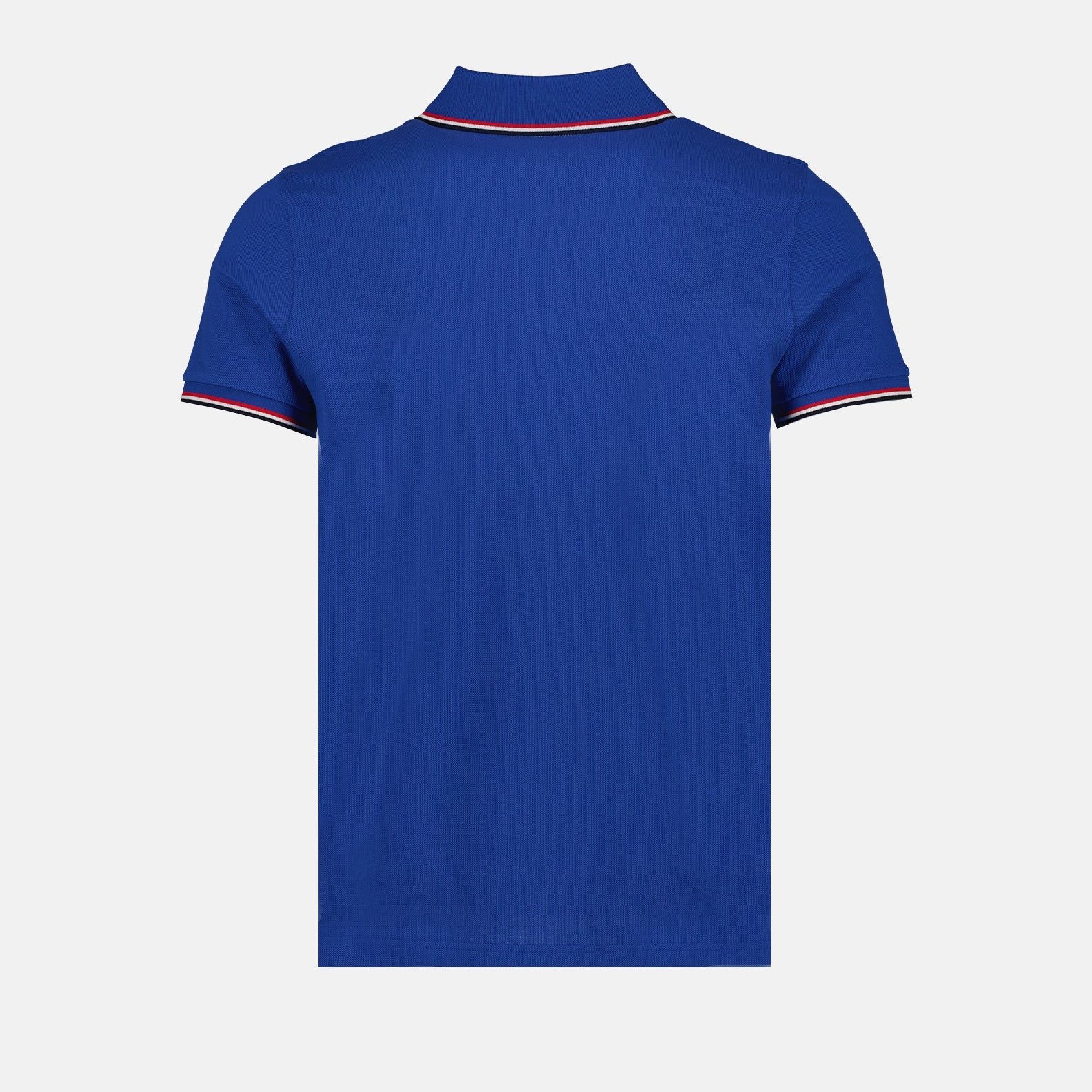 Polos Polo à logo et liseré Moncler Azul Homme