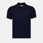 Poloshirts Polo Ami de Coeur Ami PARIS Blau Homme