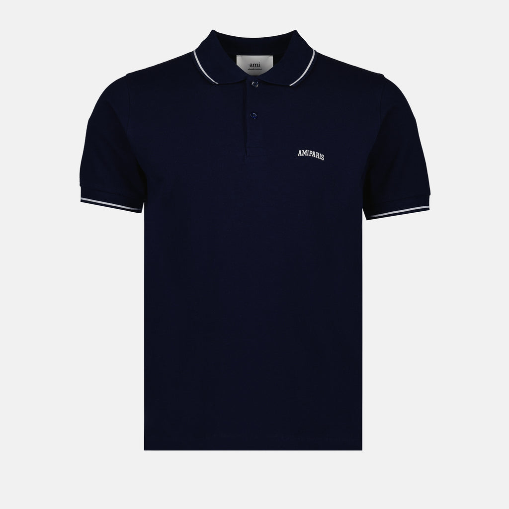Polos Polo brodé Ami Paris Ami PARIS Azul Homme