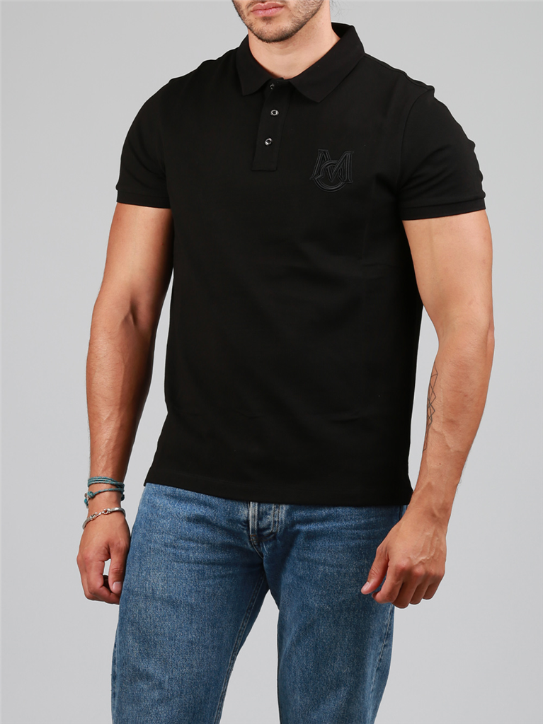 Polos Polo brodé Moncler Negro Homme