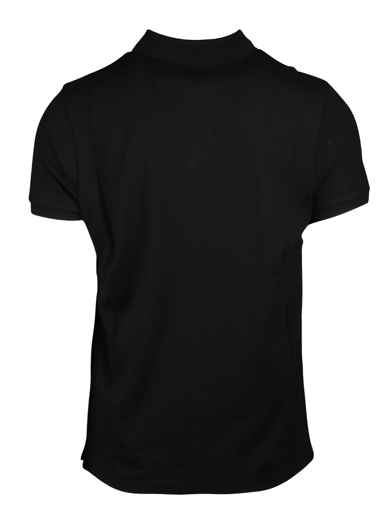 Poloshirts Polo brodé Moncler Schwarz Homme