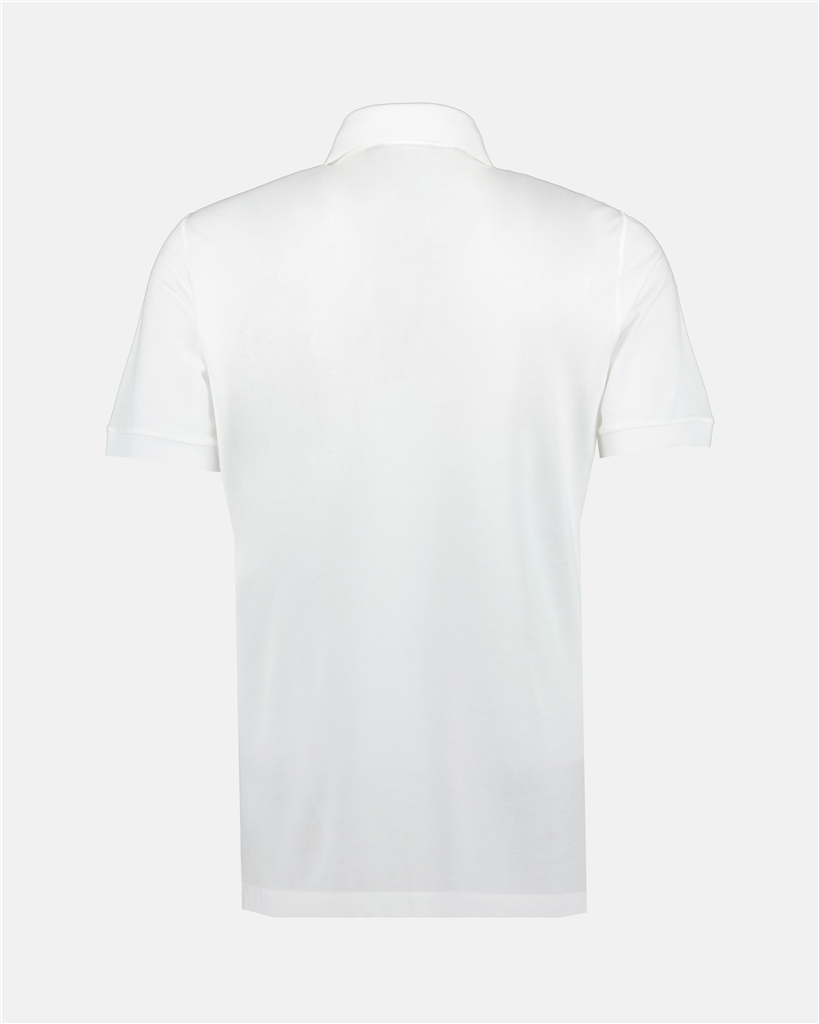 Polos Polo à plaque logo Dolce & Gabbana Blanco Homme