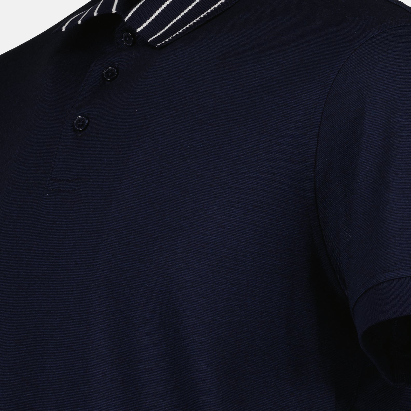 Polos Polo Dominic Stripe Orlebar Brown azul oscuro Homme