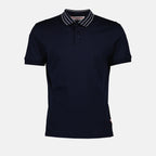 Poloshirts Polo Dominic Stripe Orlebar Brown Dunkelblau Homme