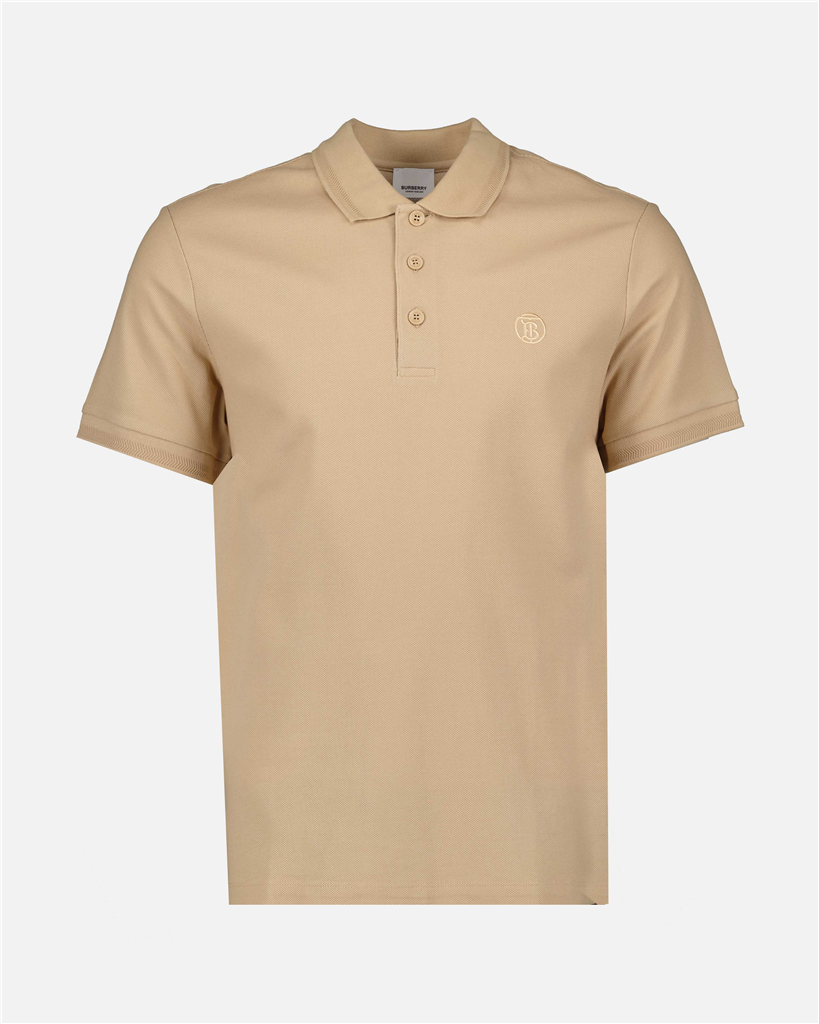 폴로 셔츠 Polo Eddie Burberry 베이지 Homme