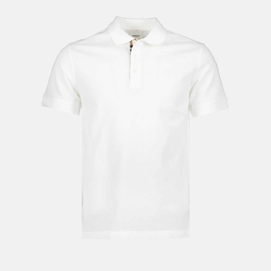 Polos Polo Eddie Burberry Blanco Homme