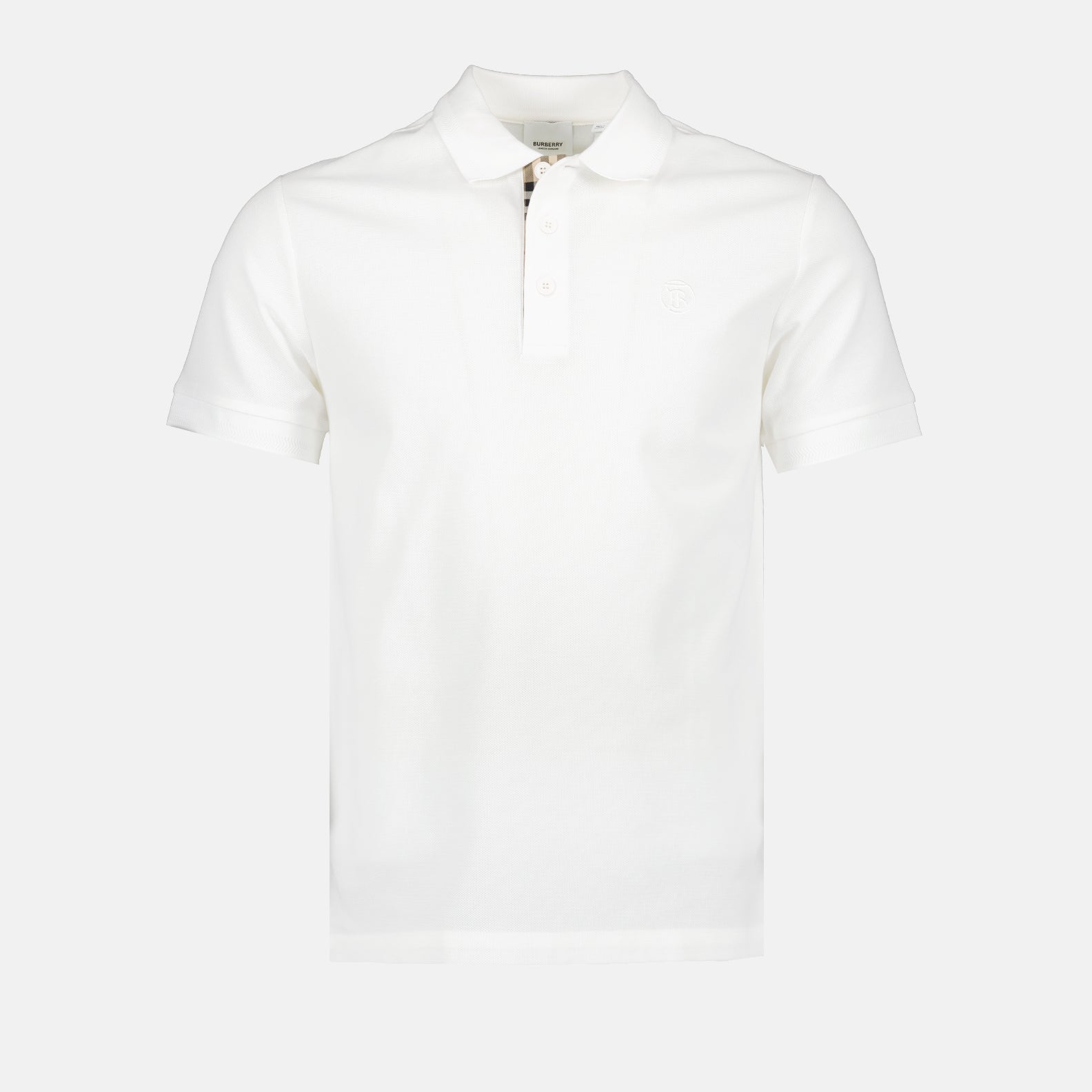 Polos Polo Eddie Burberry Blanco Homme