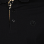 ポロシャツ エディ ロゴ ポロシャツ Burberry 黒 男