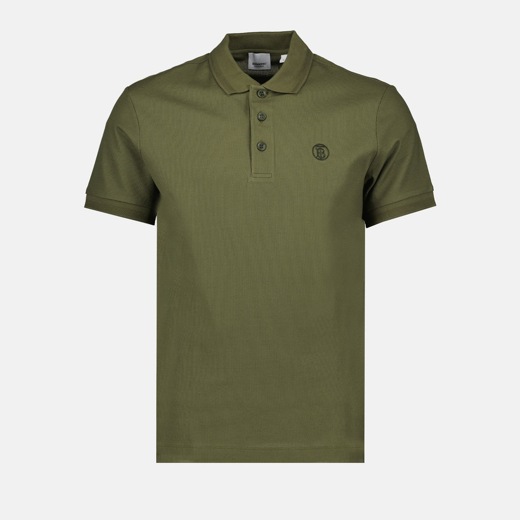 Polos Polo Eddie Burberry Verde Homme