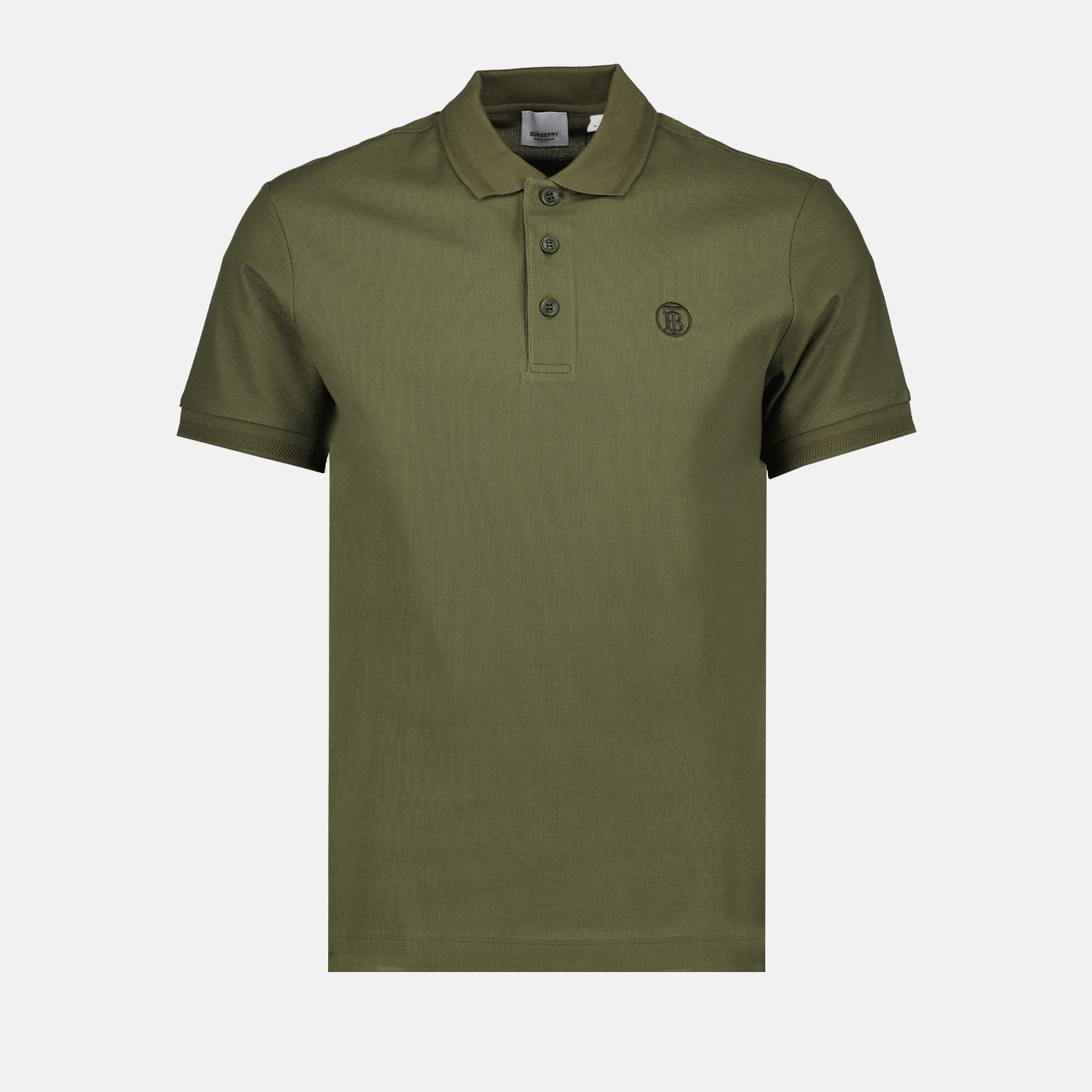 Polos Polo Eddie Burberry Verde Homme