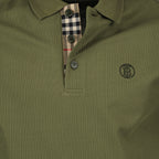 Polos Polo Eddie Burberry Verde Homme