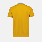 Polos Polo en piqué Burberry Amarillo Homme