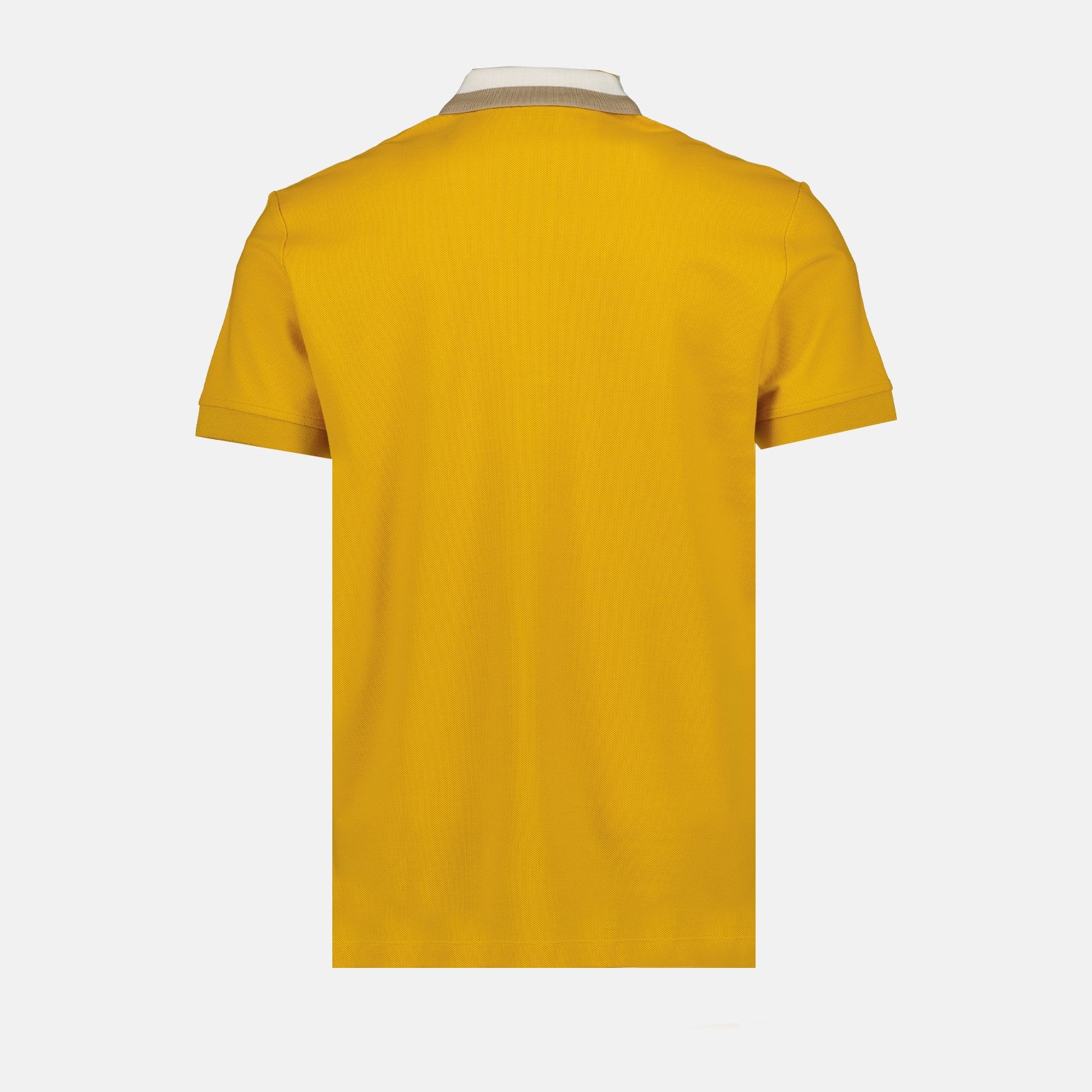 Polos Polo en piqué Burberry Amarillo Homme