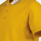 Polos Polo en piqué Burberry Amarillo Homme