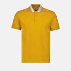 Polos Polo en piqué Burberry Amarillo Homme